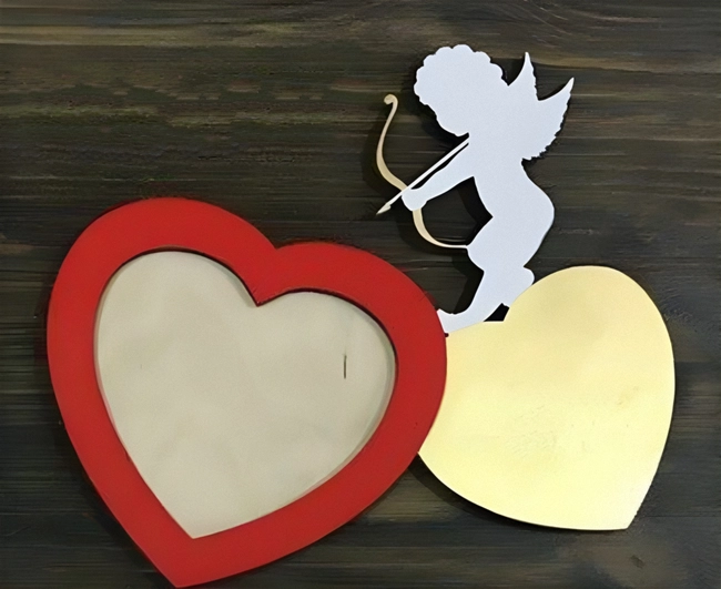 Cupid photo frame