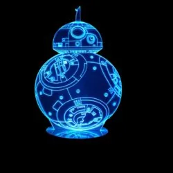 3D Hologram BB8 Robot LED