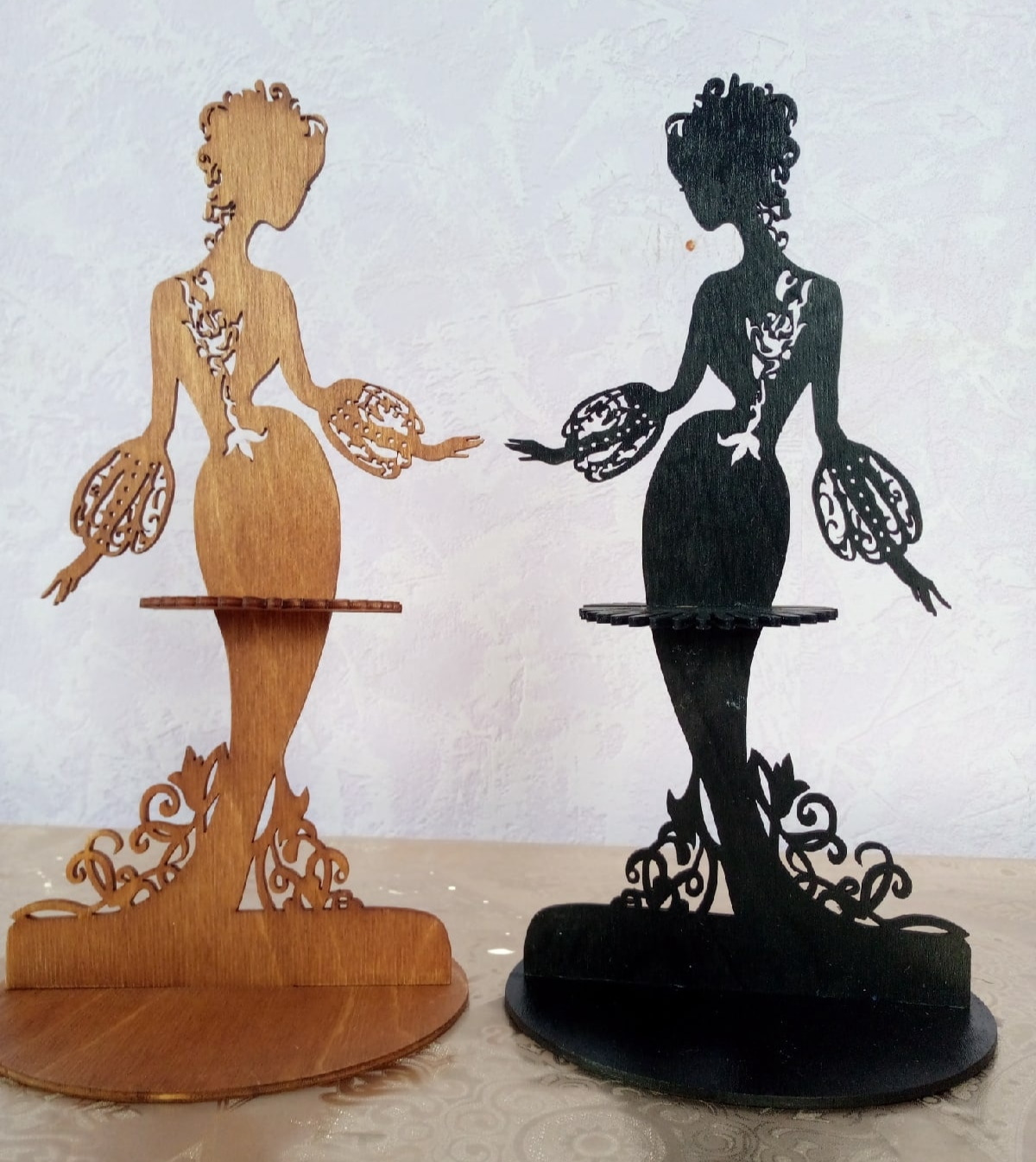 Beautiful Girl Napkin Holder