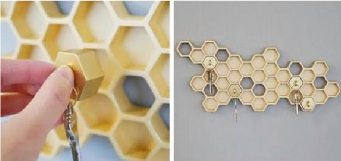 Beehive Shaped Key Holder