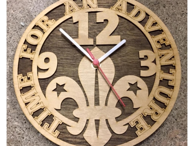 Cadre Horloge Scoute