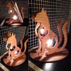 Cat Shape Lamp 3D Puzzle