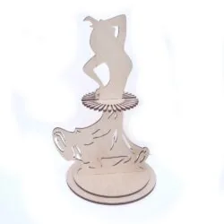 Dancing Girl Napkin Holder