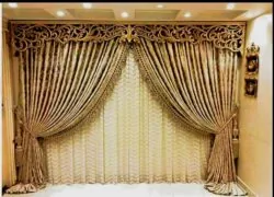 Decorative Curtain Border Design