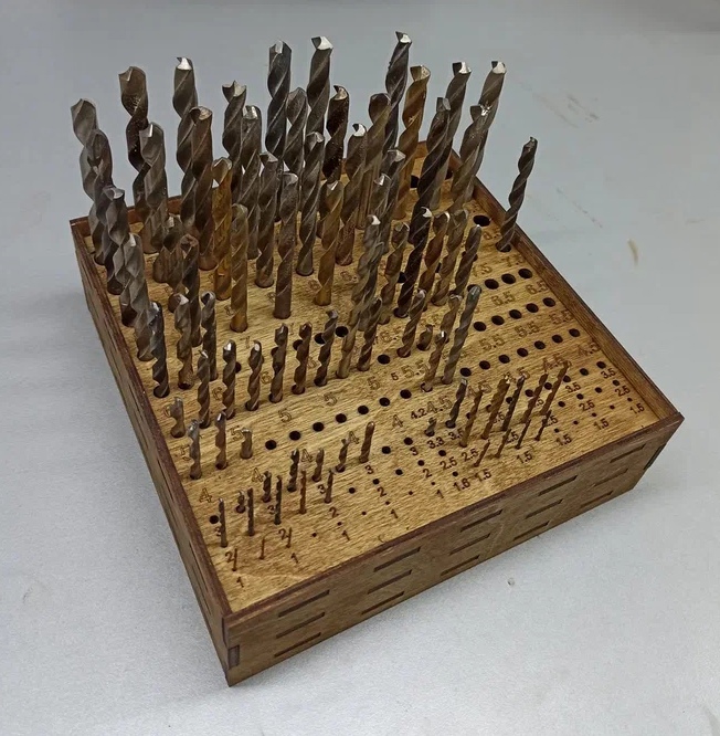 Drill Bit Organizer