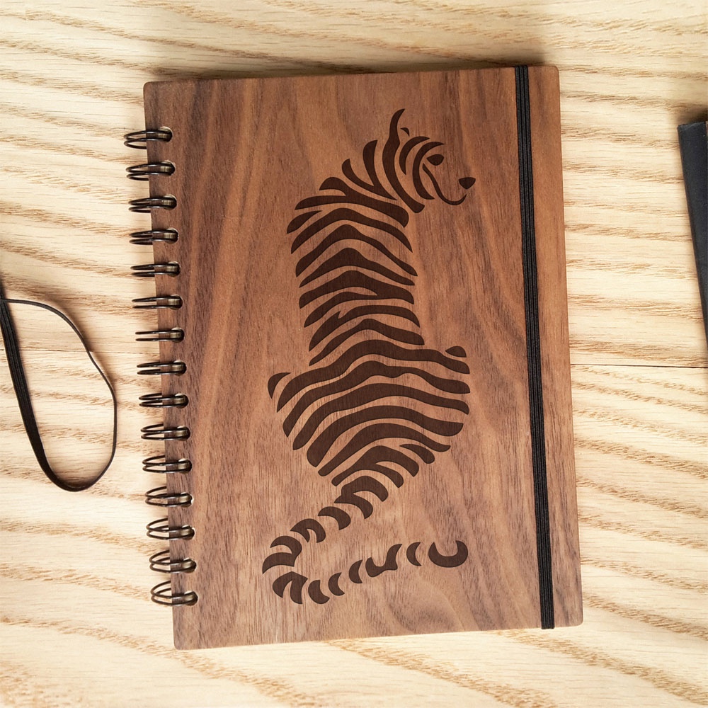 Engrave Tiger Book Cover