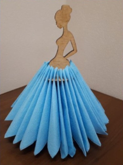 Girl Napkin Holder