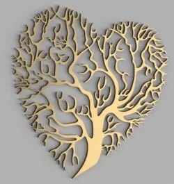 Heart Tree Wall Decor