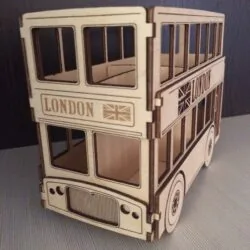 London Bus 3d Puzzle