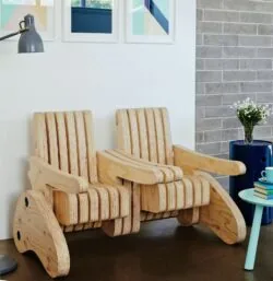 Plywood Multi Function Seat 2