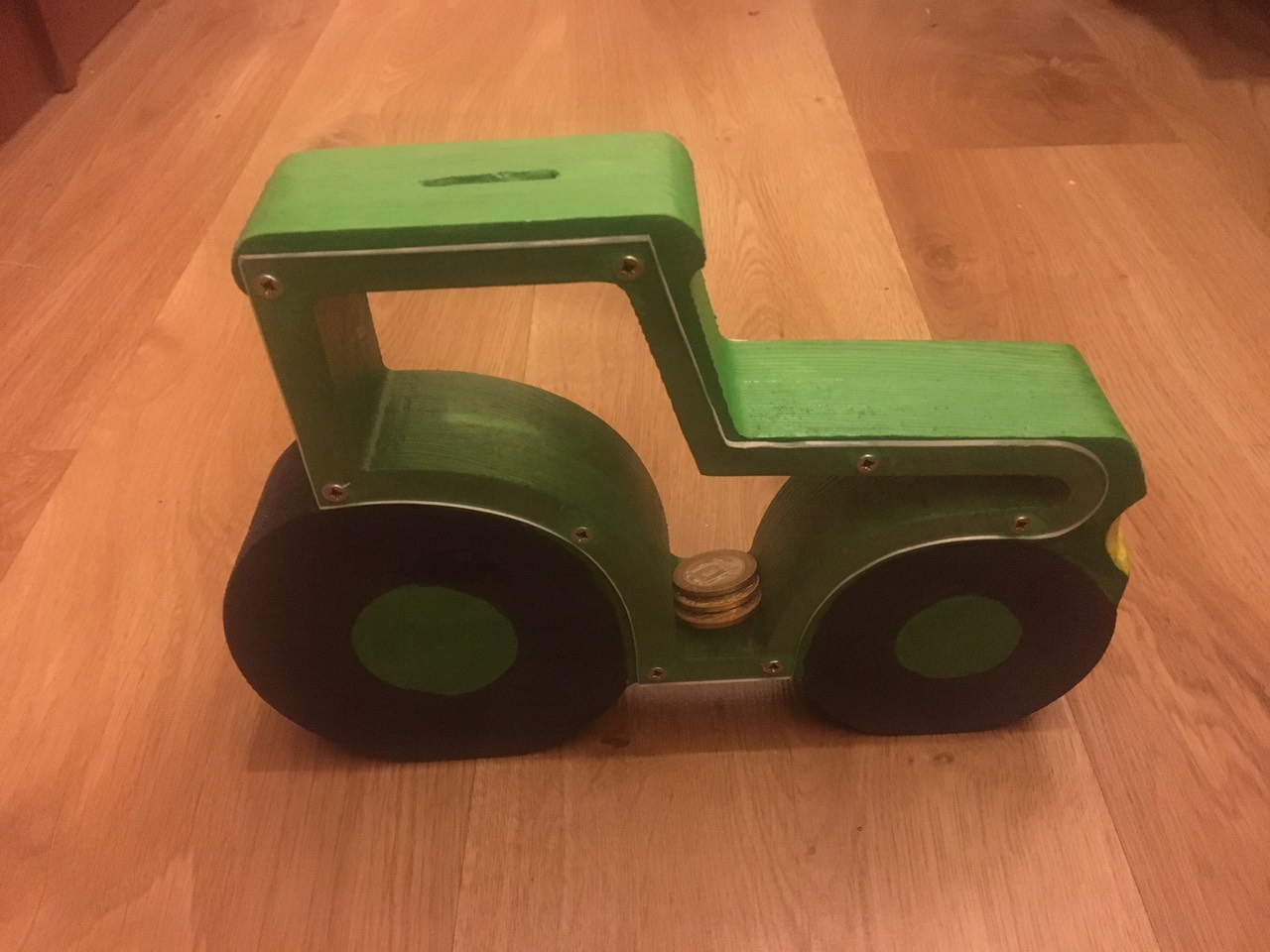 Tractor Piggy Bank