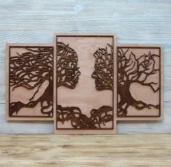 Tree Couple Wall Decor