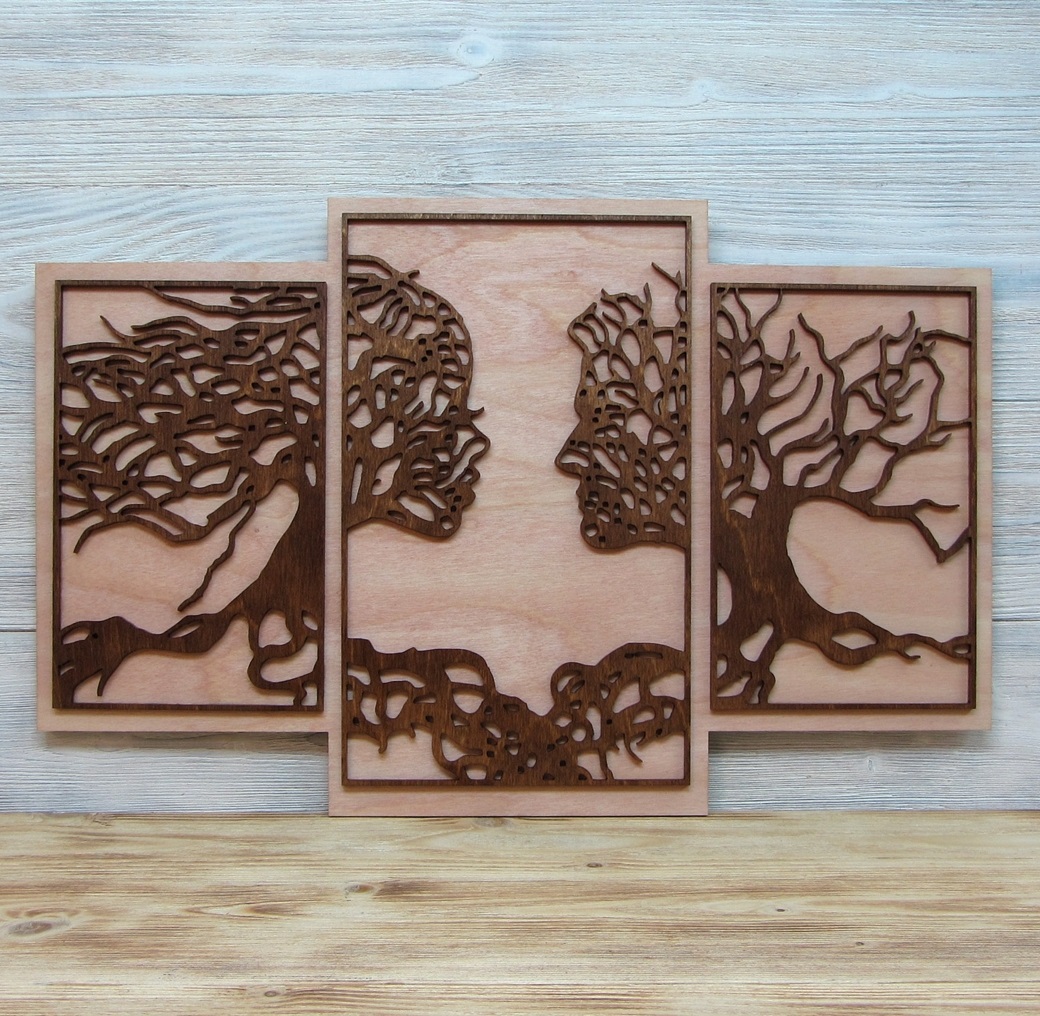 Tree Couple Wall Decor