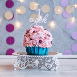 Wooden Decorative Cake Stand