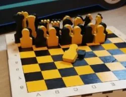 Portable Chess Set Template