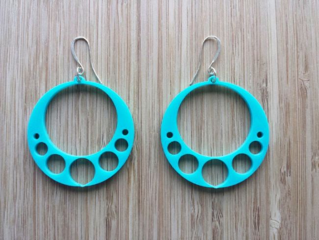 Acrylic Earrings Template