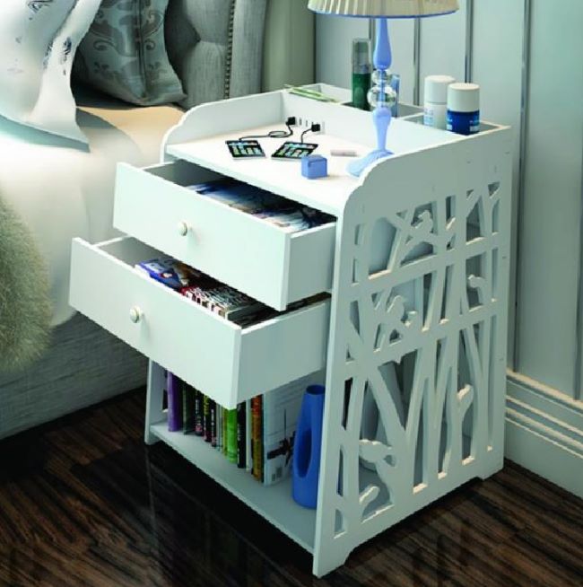 Table Shelf Storage Cabinet