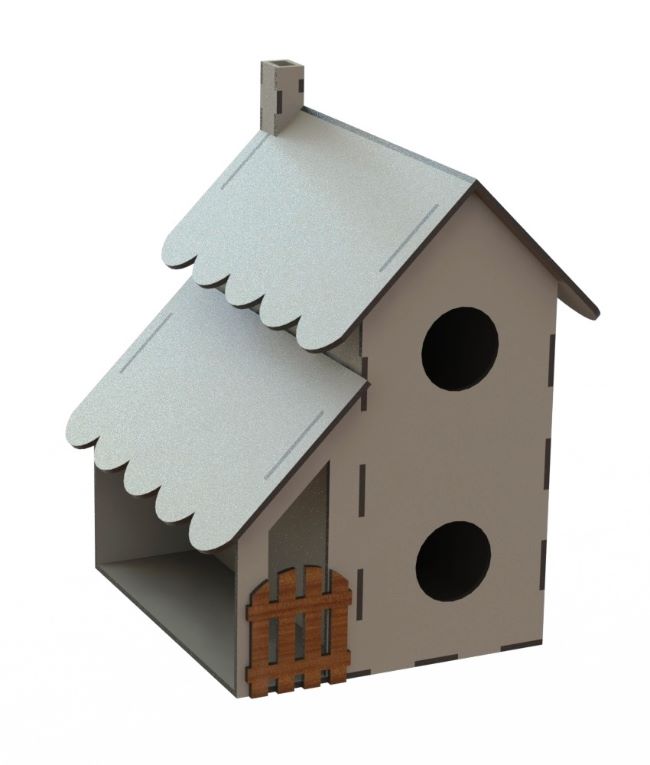 Bird Feeder Bird Nest House Shaped Bird House