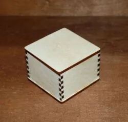 Blank Jewelry Box Blank Unfinished Wooden Box