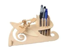 Boat Race Pen Holder Desk Organizer