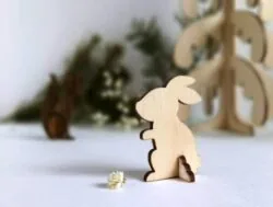 Bunny Wooden Animal