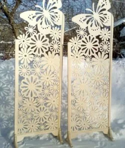 Butterfly Iron Gate Screen