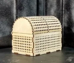 Decorative Treasure Chest Jewelry Box