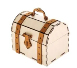 Decorative Wooden Treasure Chest