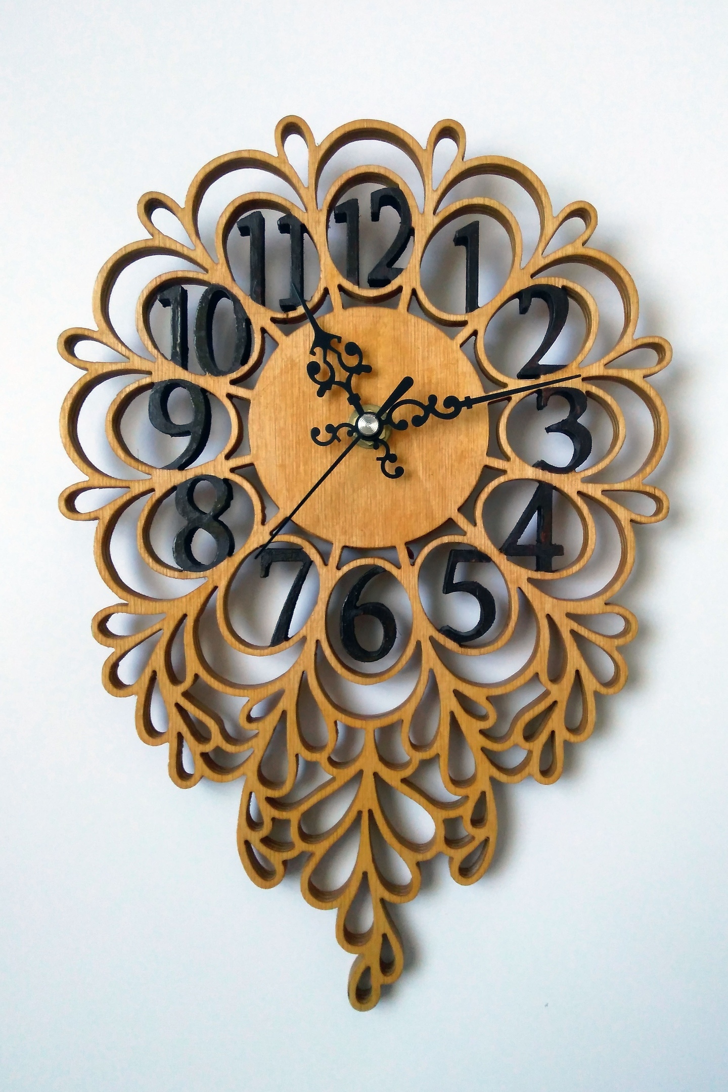 Decorative Wooden Wall Clock