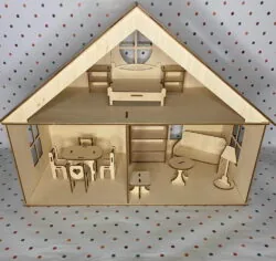 Dollhouse With Furniture