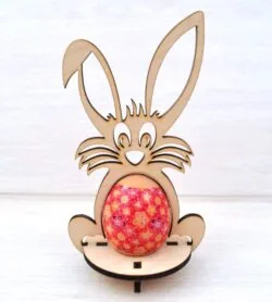 Easter Bunny Template 4mm