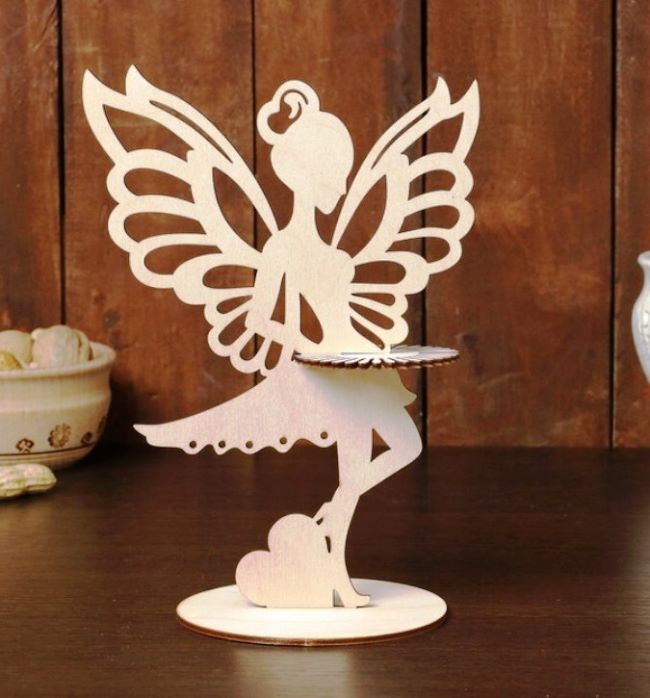 Fairy Napkin Holder Plywood