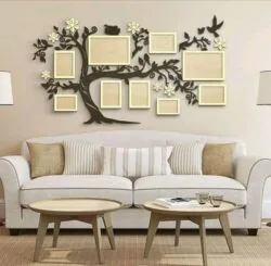 Family Tree With Photo Frames