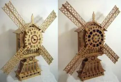 Windmill Clock