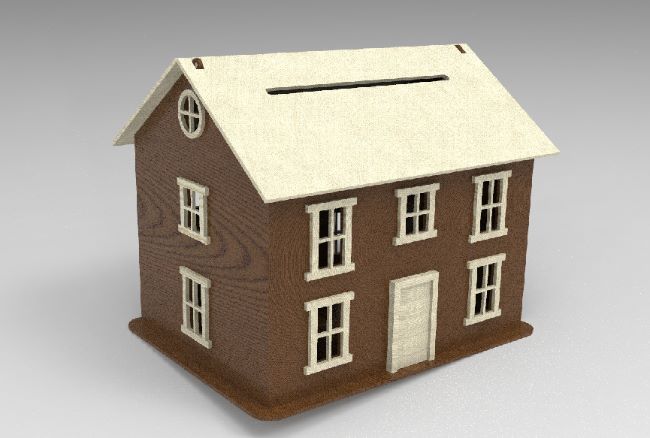 House Piggy Bank