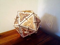 Icosahedron Lamp 3mm