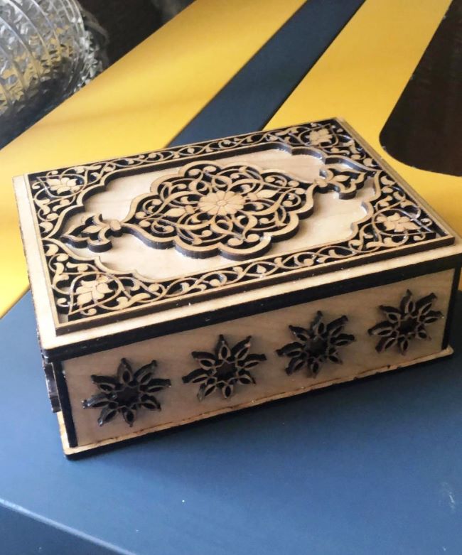 Intricate Jewelry Box 4mm