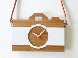 Camera Shaped Clock