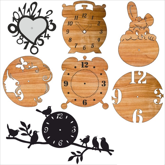 Decorative Analog Wall Clocks