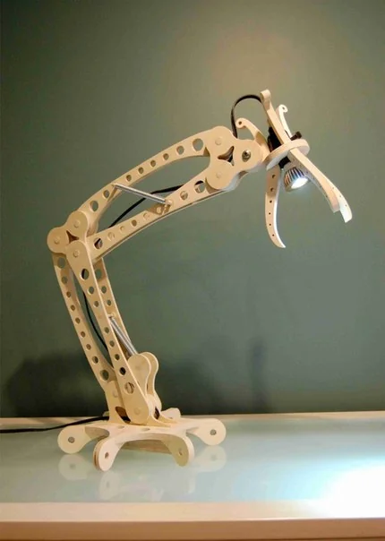 Laser Cut Desk Lamp