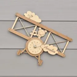 Wall Clock Template for Kids Room