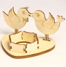 Love Birds Candle Holder