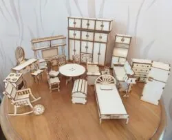 Miniature Dollhouse Furniture