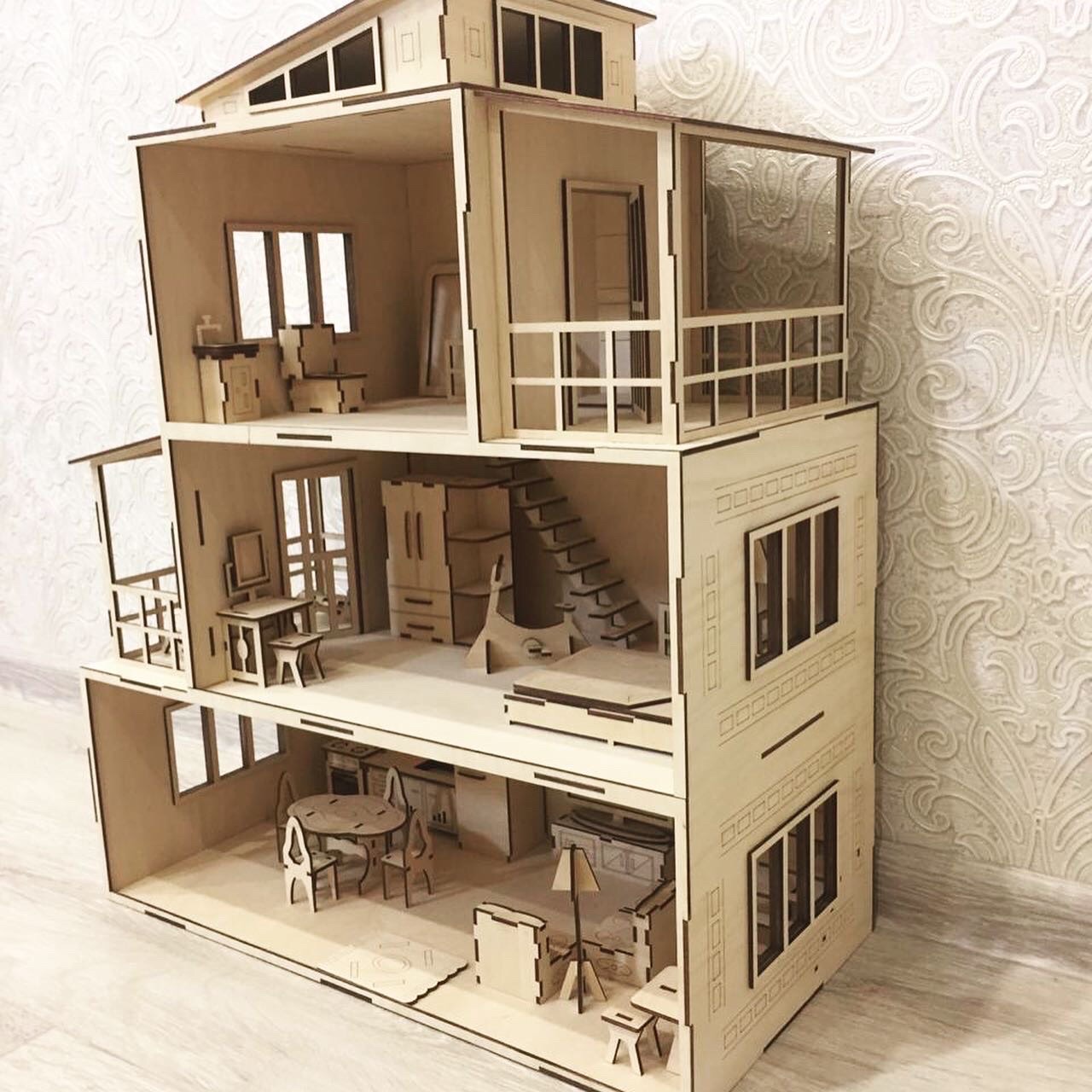 Modern Dollhouse 3mm