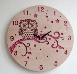 Modern Wall Clock OWL