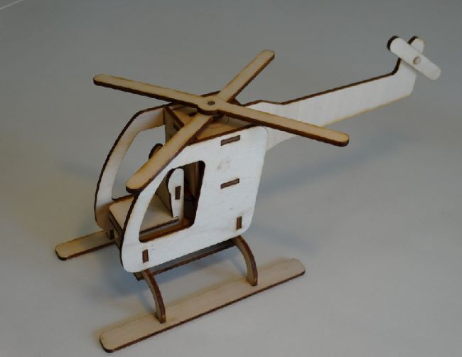 Motorized Helicopter