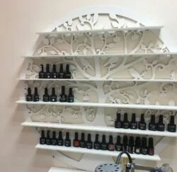 Nail Polish Wall Rack Shelf Holder Nail Varnish Storage Organizer Cosmetic Store Display Shelf