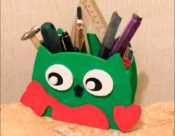 Owl Organizer Pen Holder