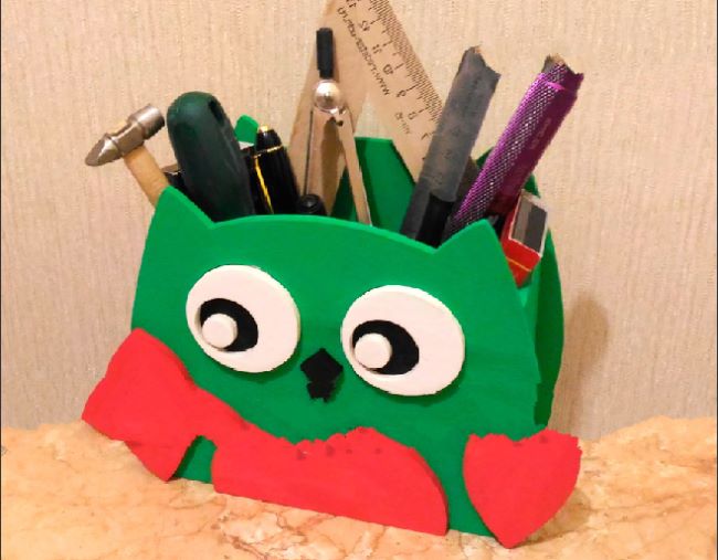 Owl Organizer Pen Holder