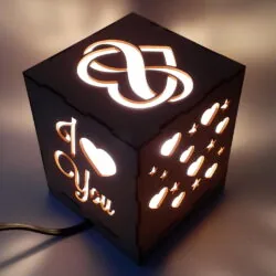 Romantic Night Light Couple Lamp